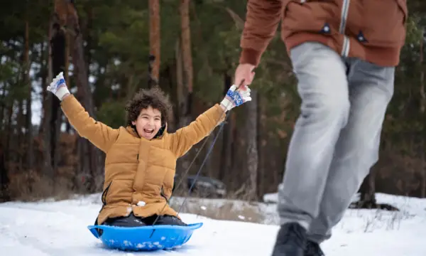 Rodelhang im Stadtpark Chemnitz