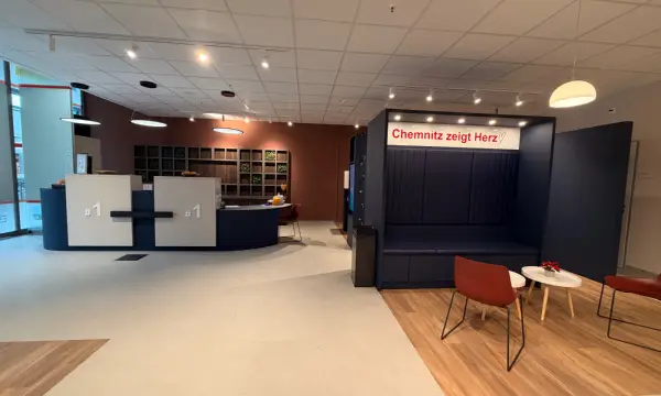 DRK-Blutspendezentrum in der Sachsen-Allee