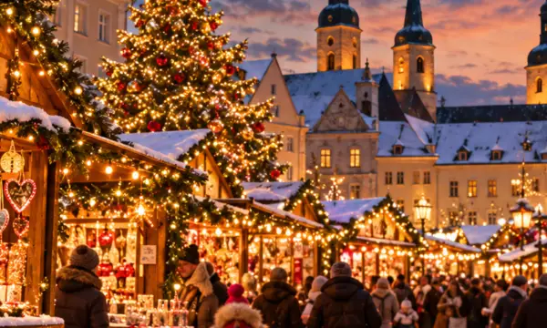 Innenstadt Auerbach Vogtland