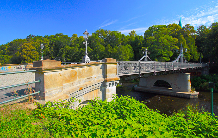Kora27, Paradiesbrücke über die Zwickauer Mulde in Zwickau 2H1A1503WI, CC BY-SA 4.0